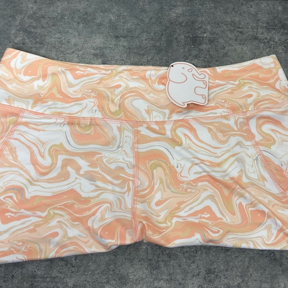 NWT Ivory Ella “Alaina” High Waisted Biker Shorts - Size XL - Picture 10 of 14